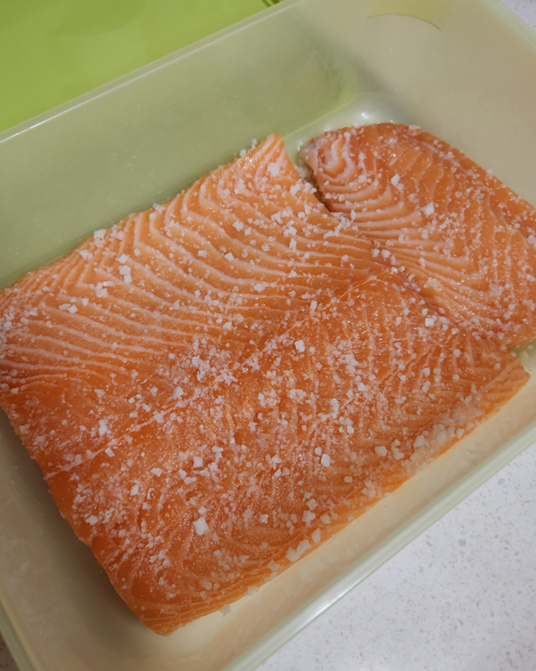 코스트코 연어 맛있게 먹는 법(+초간단 30분 소금 숙성법)