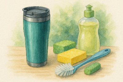 텀블러, 그냥 씻으면 안 됩니다 – 세척과 보관의 모든 것