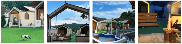 서울 근교 경기도 포천 파인벨리 글램핑 3호점