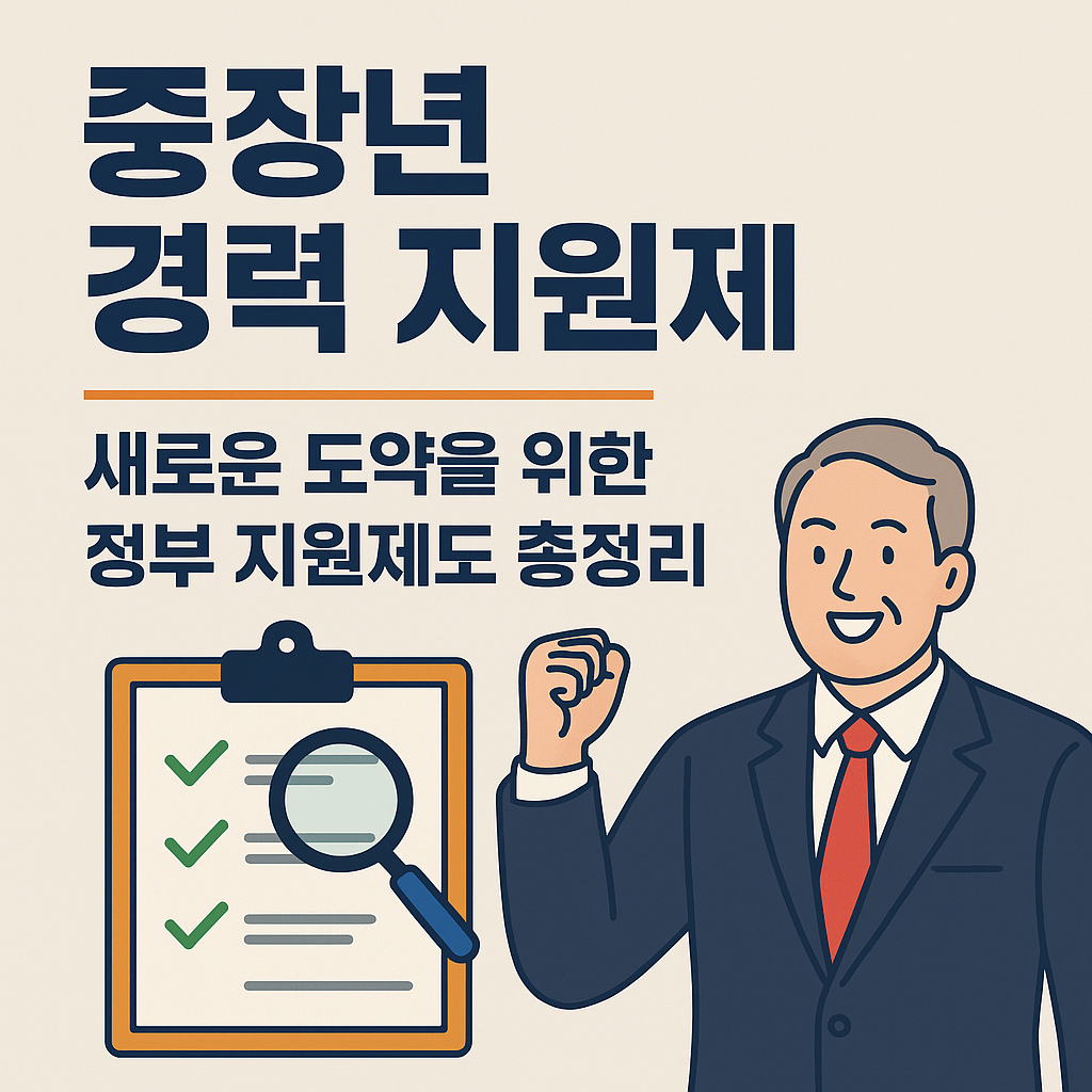 중장년 경력 지원제