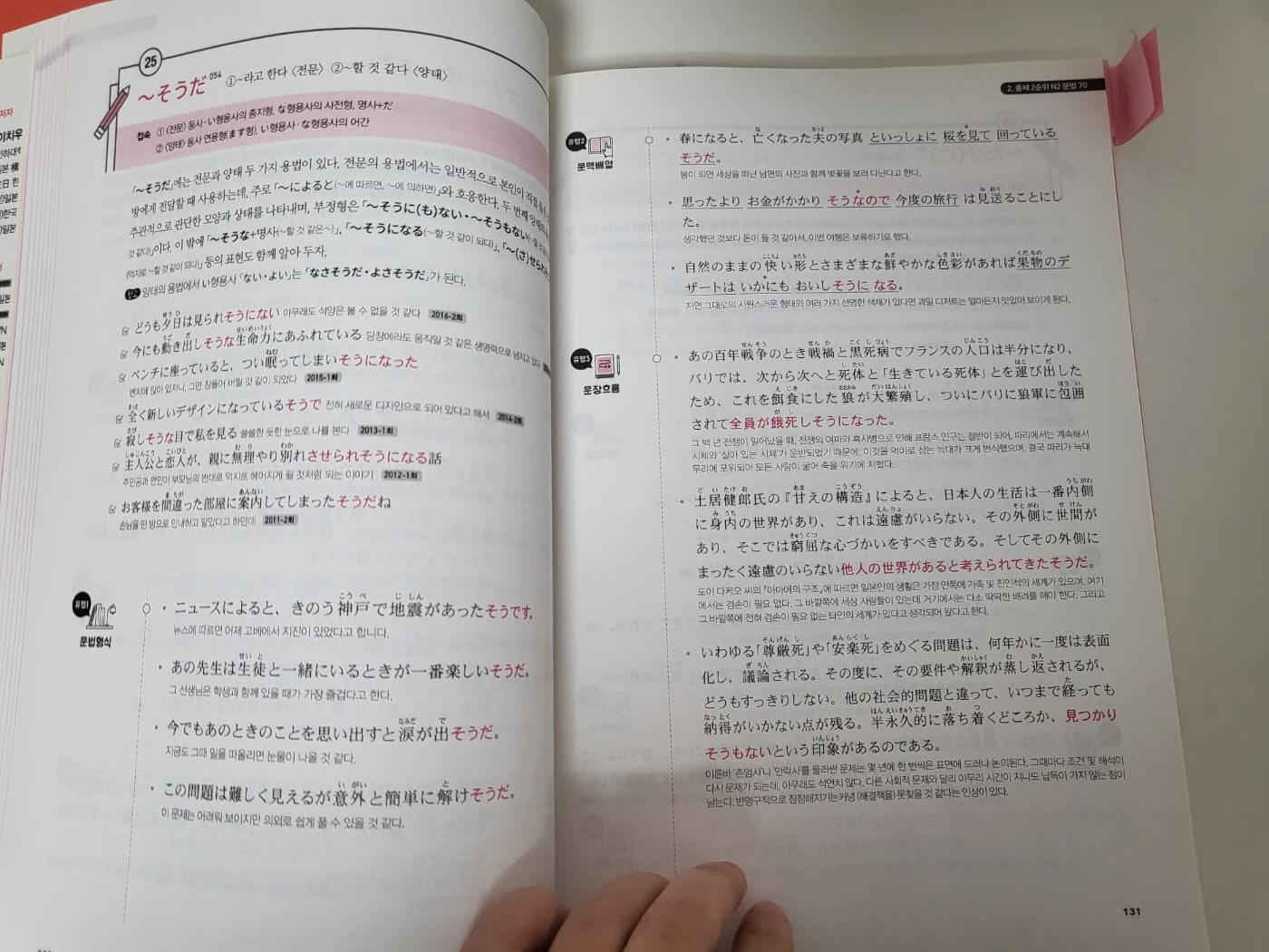 JLPT N2 다락원 콕콕 찍어주마 문법
