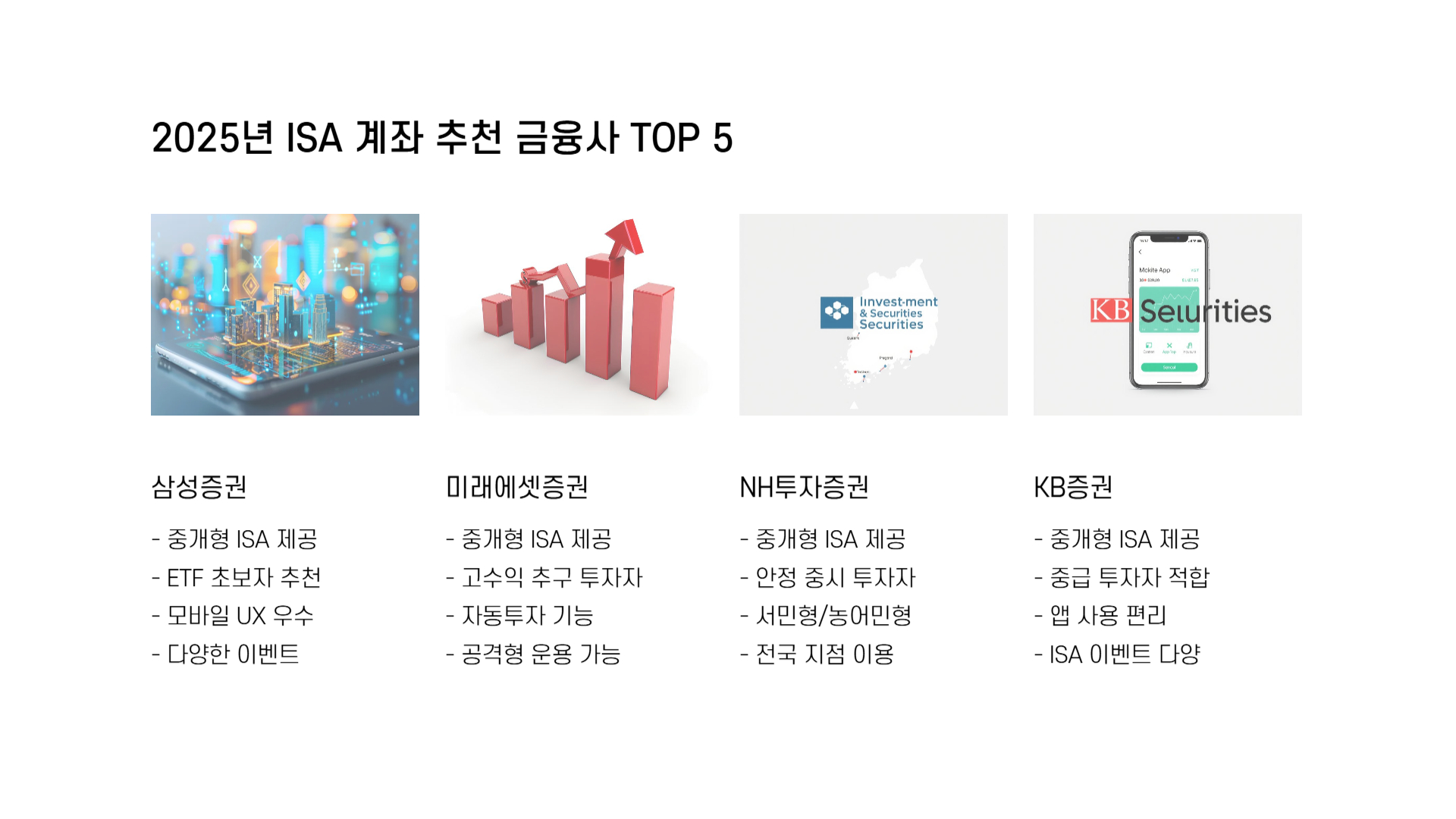 ISA계좌 추천