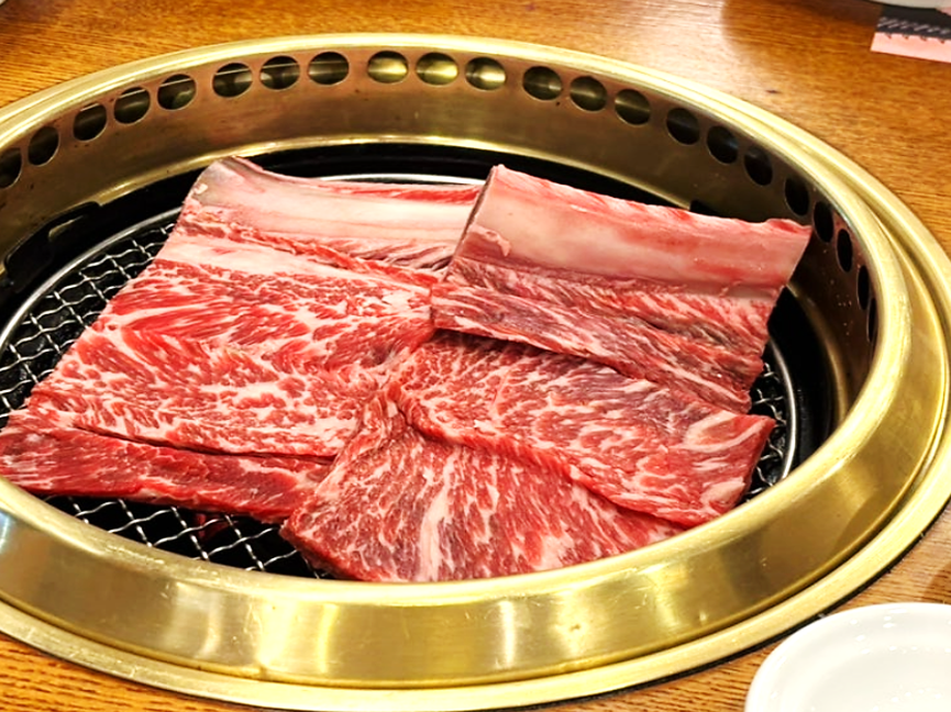 프라임 등급의 미국산 생갈비