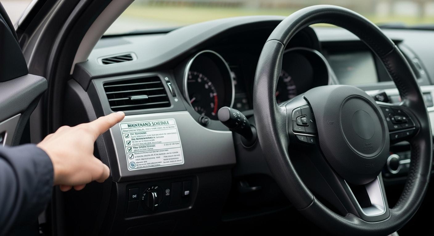 자동차 정기점검 주기표