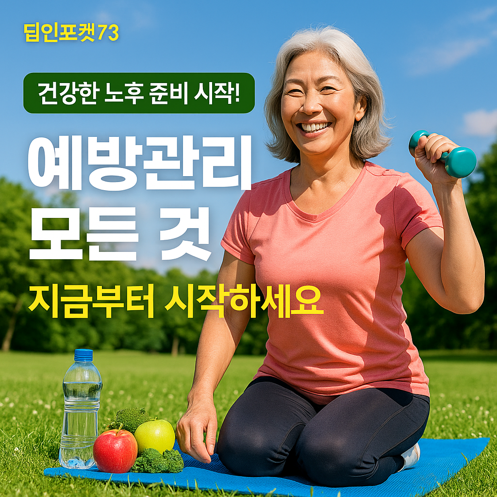 건강한 노년기 준비를 위한 예방관리법