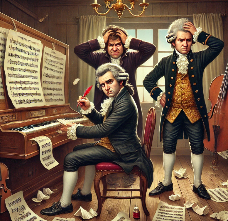 작곡가들의 실수 관련 그림