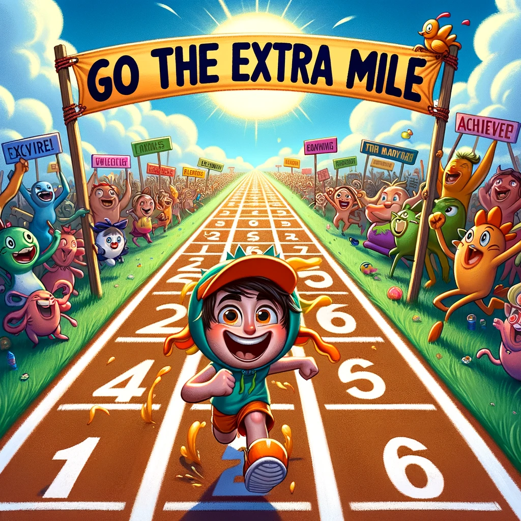 Go the extra mile