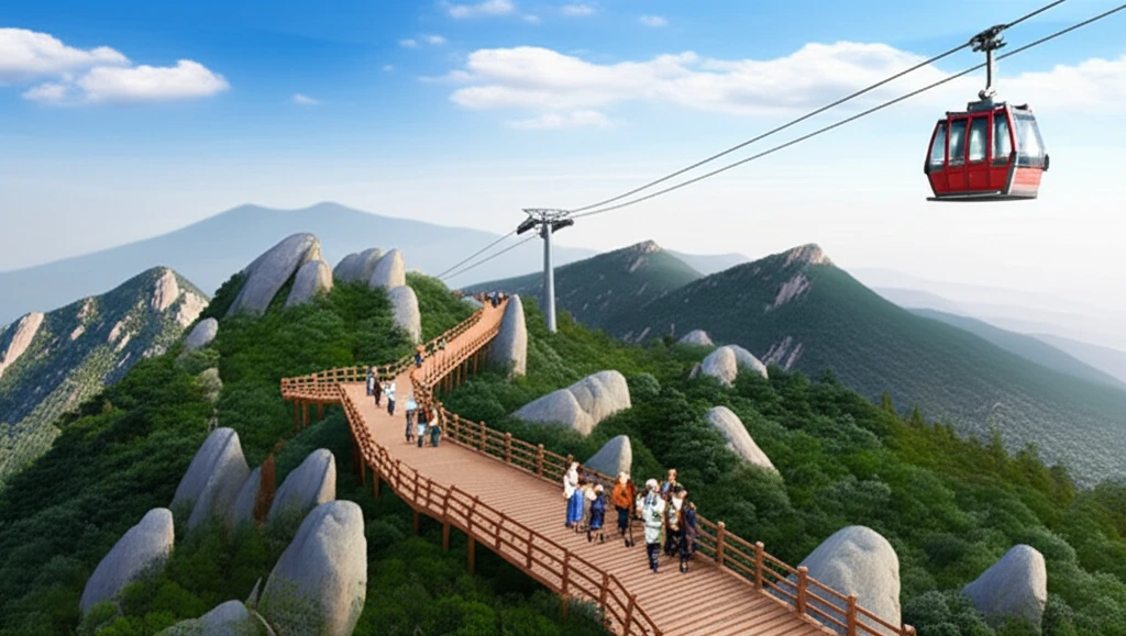 덕유산 곤도라 가격과 정상 향적봉 코..