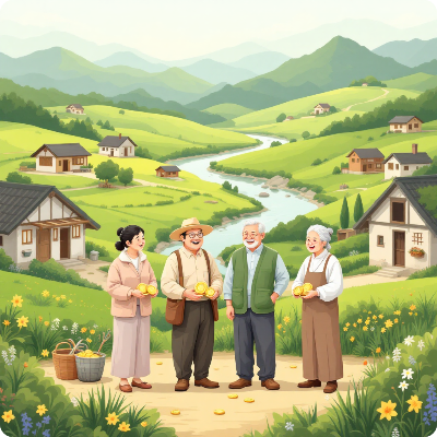 신안군 농어촌 기본소득 이미지