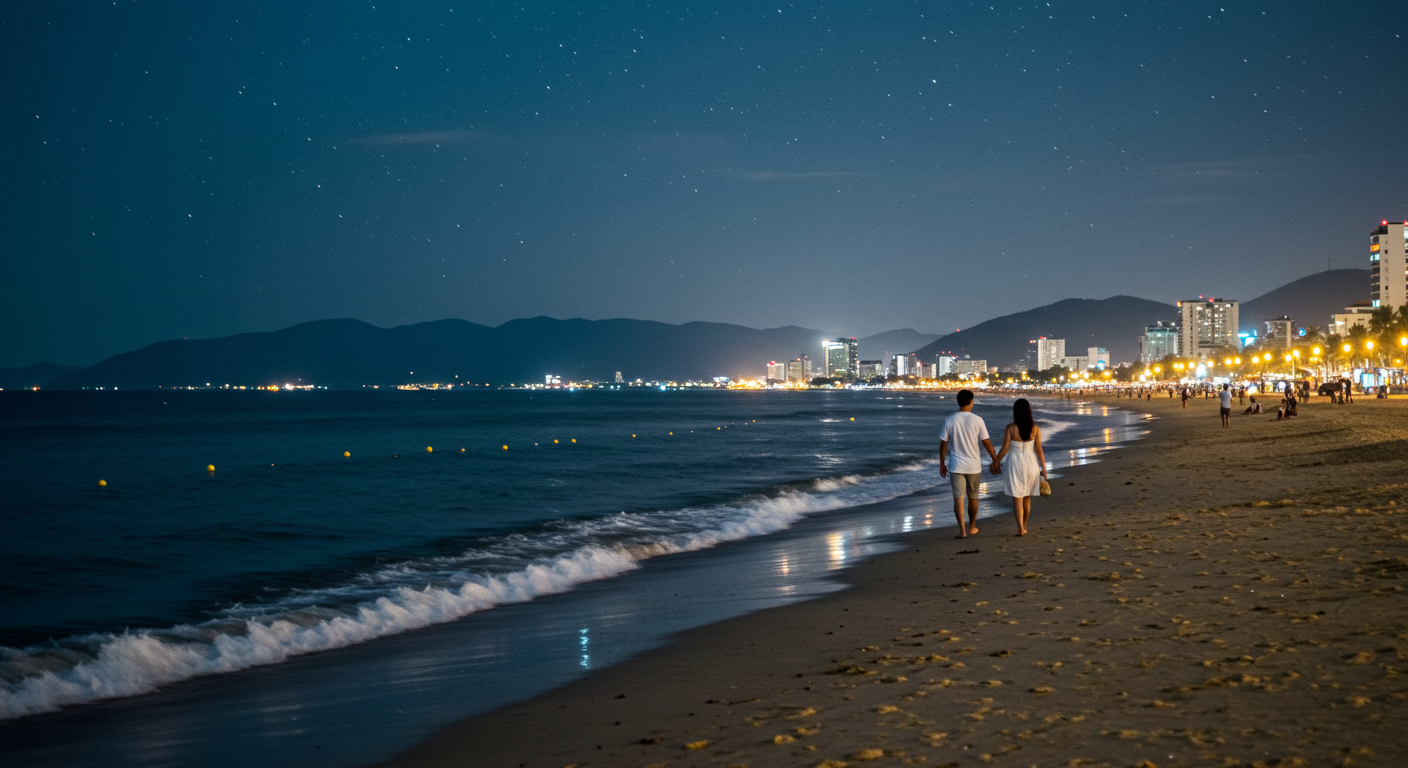 미케비치 야경 산책