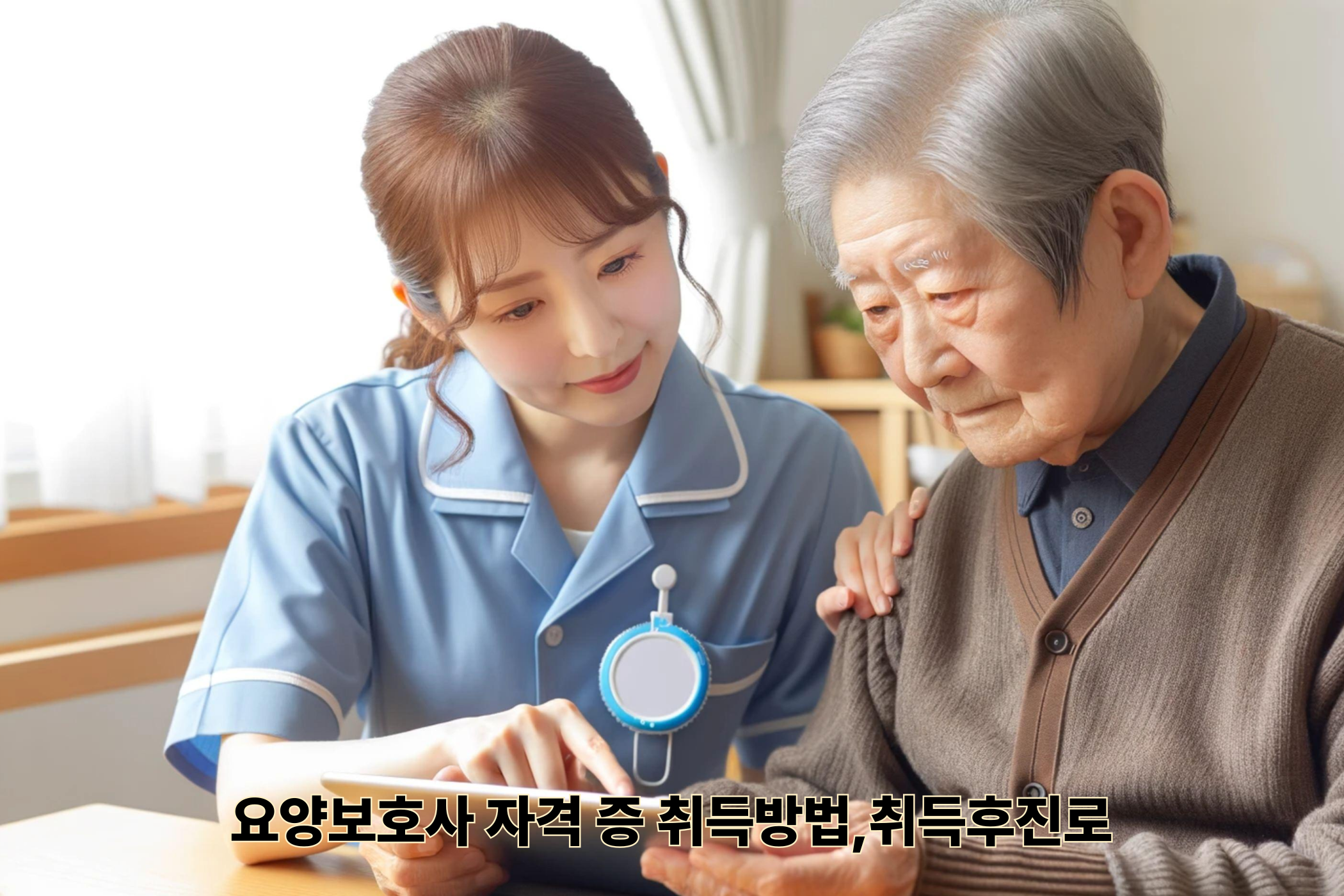 요양보호사 자격증 취득 방법