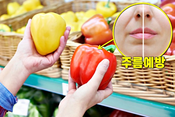 노화방지에 좋은 음식, 빨간피망 효능, 노화를 늦추는 음식, 안티에이징, 뷰티 팁줌