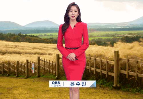 윤수빈-OBS-기상캐스터