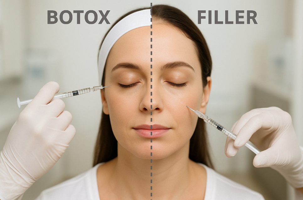 보톡스 맞을까, 필러 맞을까? 차이점 총정리!