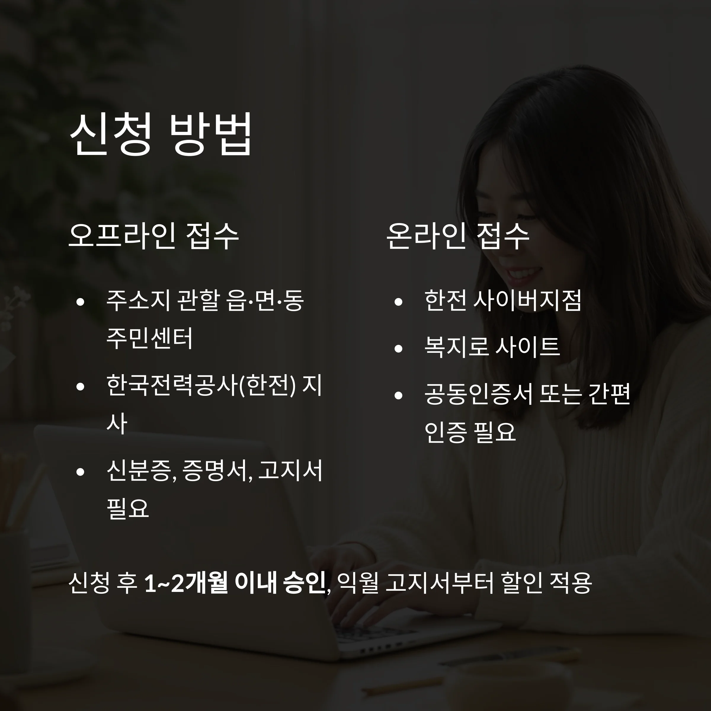 기초생활수급자 전기요금 감면