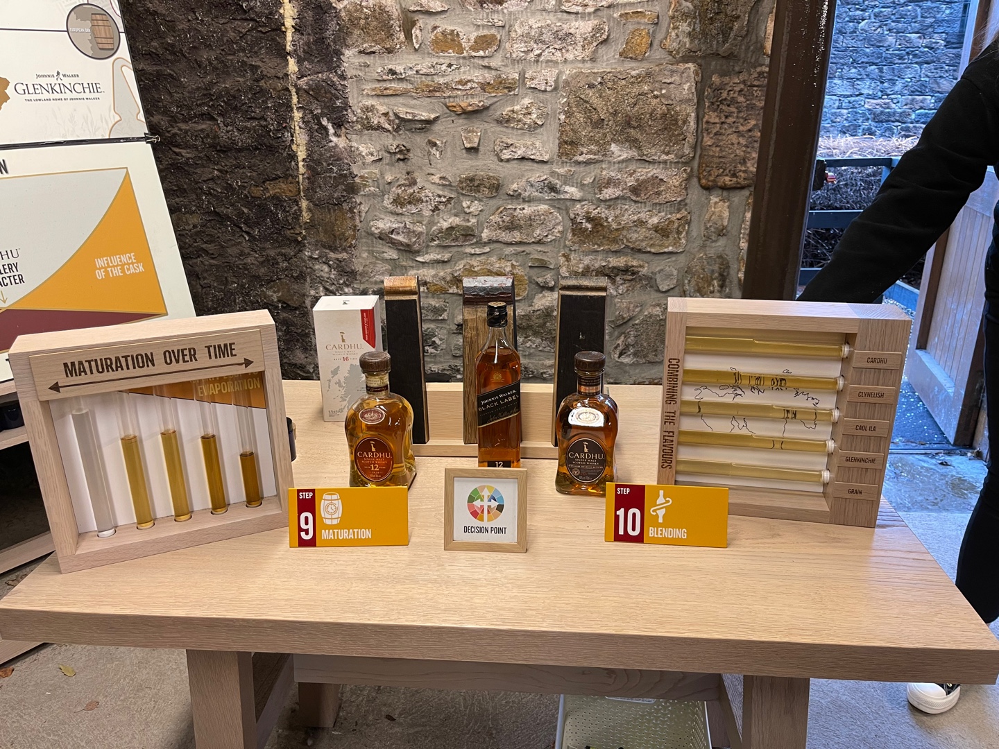 카듀 숙성창고 숙성연수 및 블렌딩 설명