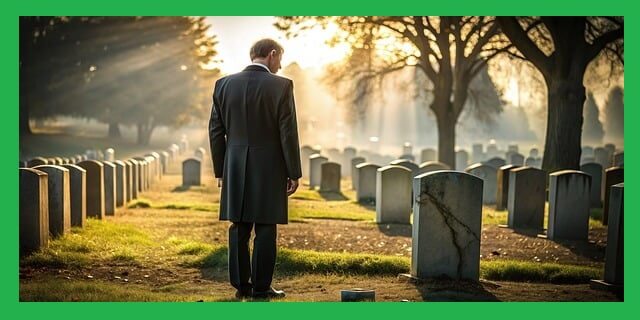 묘지-사람