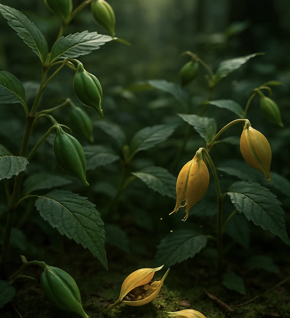 톡! 터지는 즐거움&amp;#44; 씨앗 받기