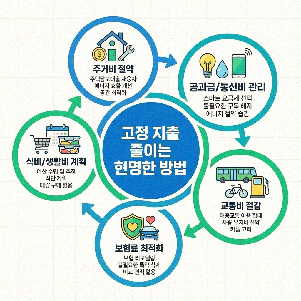 똑똑하게 관리하는 나만의 생활비 효율성 점검 방법