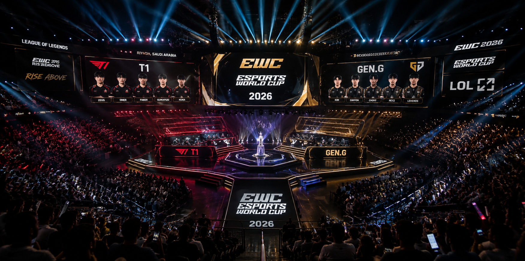 2026 EWC 롤 일정&middot;중계&middot;대진표 3분 완벽 정리