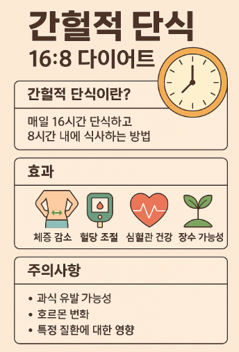 간헐적 단식 안내