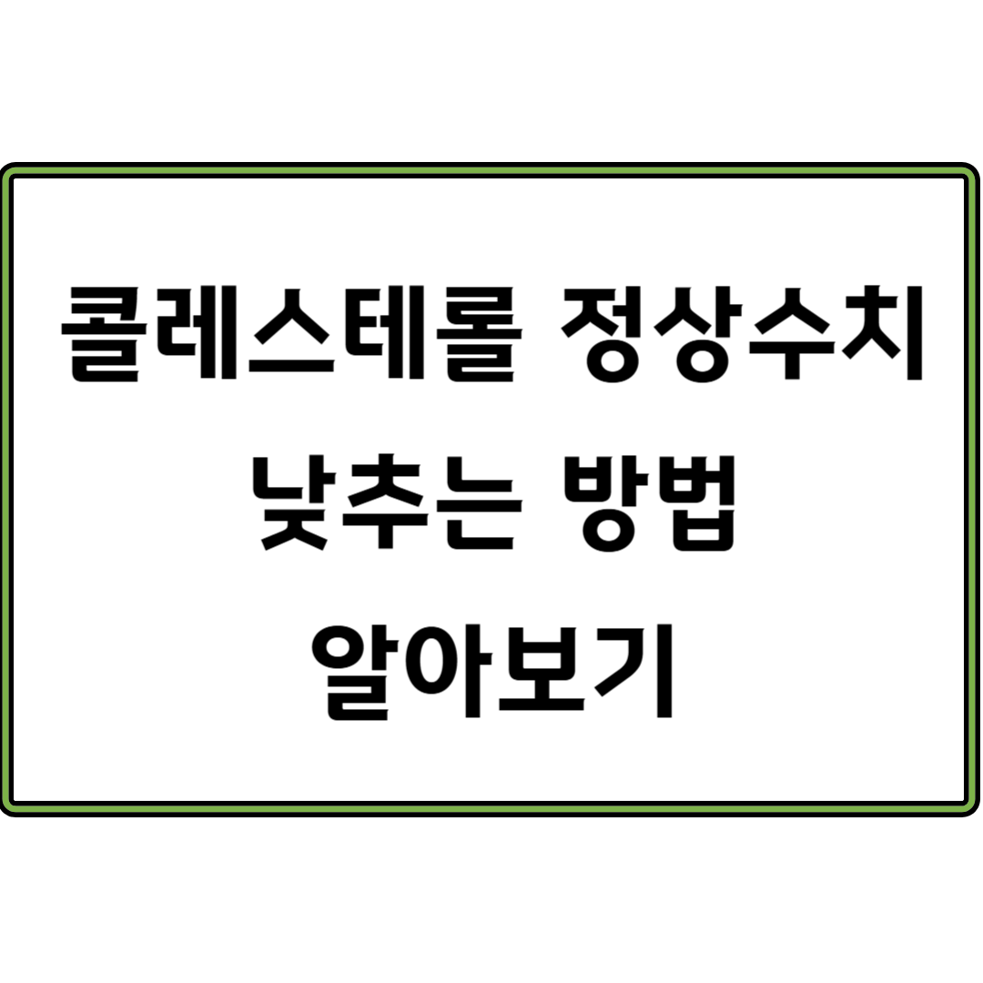 콜레스테롤_관련_썸네일