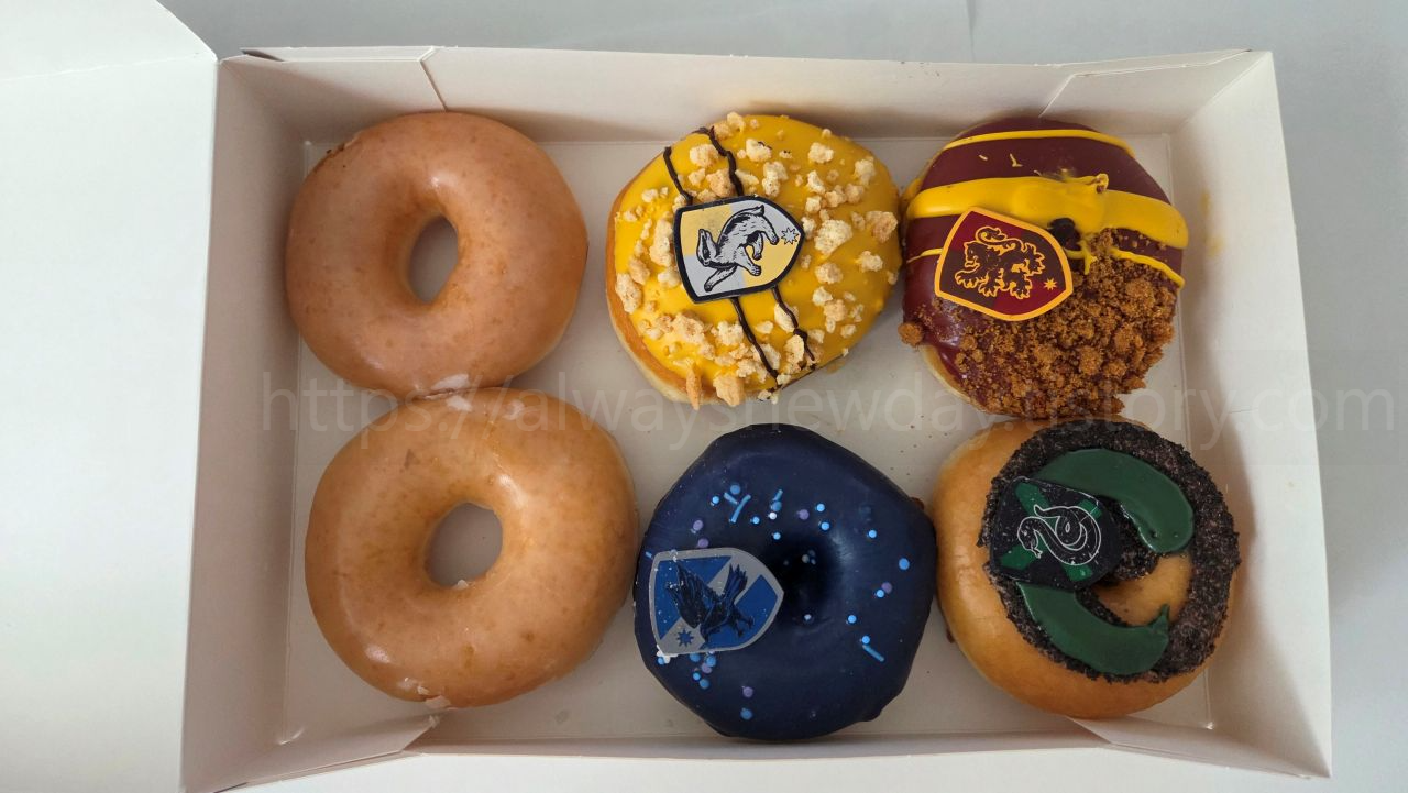 크리스피도넛 해리포터 콜라보 세트 후기