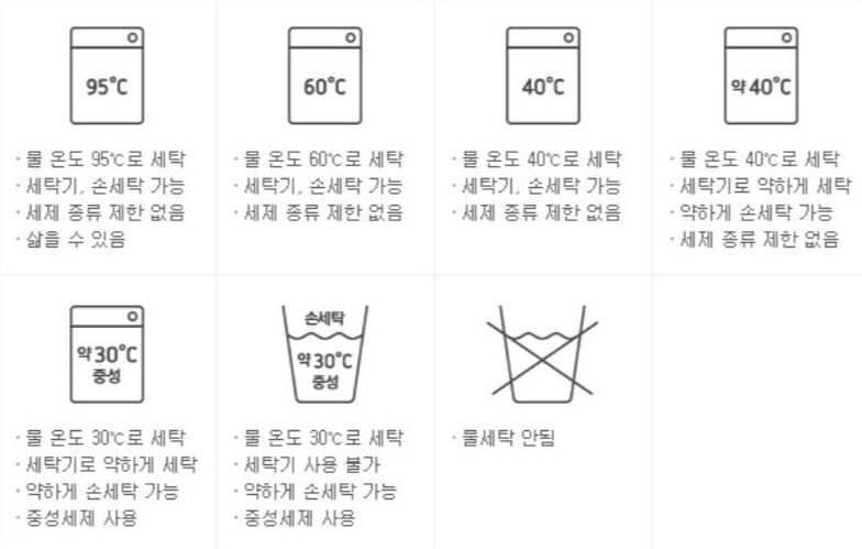 니트 집에서 세탁 방법3