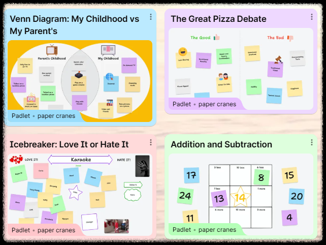 브레인스토밍 협업 강자 패들렛(Padlet) 활용한 아이디어 정리, 시각화하기
교육 도구 패들릿 그룹수업