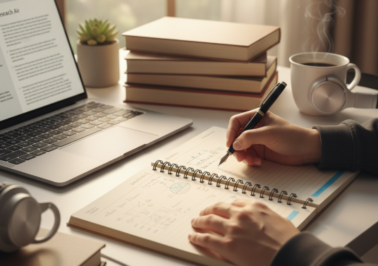 노트와 펜, 스터디