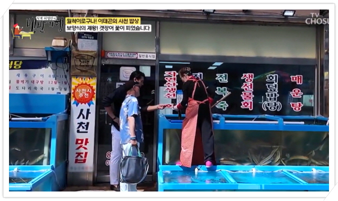 백반기행 사천 갯장어 하모회 하모샤부샤부 정보