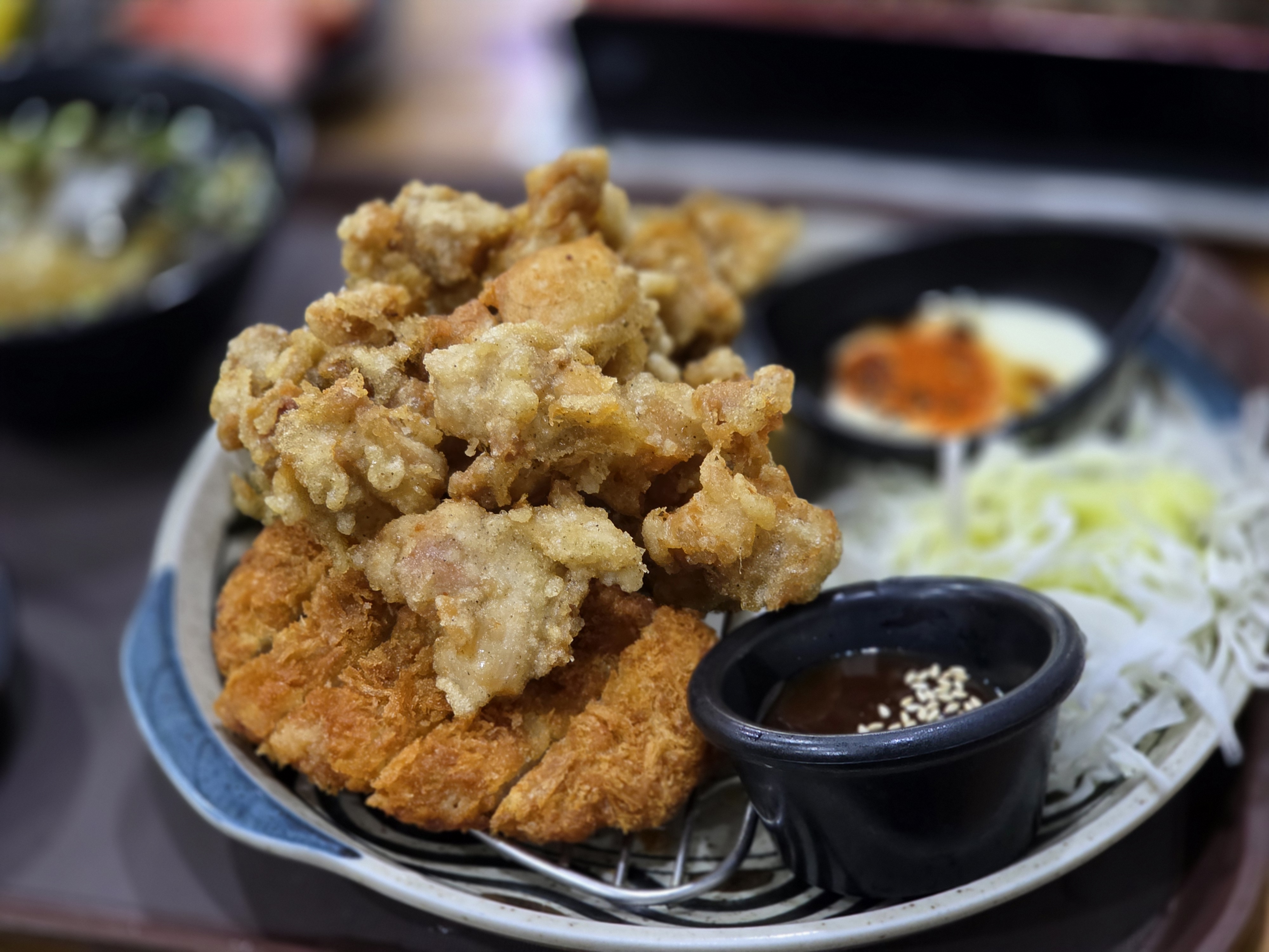 겉바속촉 식감이 살아 있었던 모리 가라아게