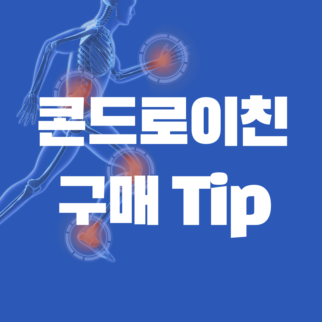 콘드로이친 구매 팁 썸네일