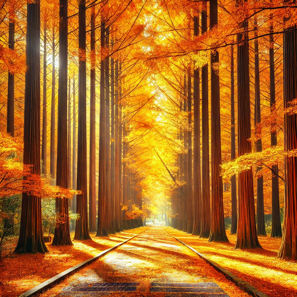 메타세쿼이아 가로수길