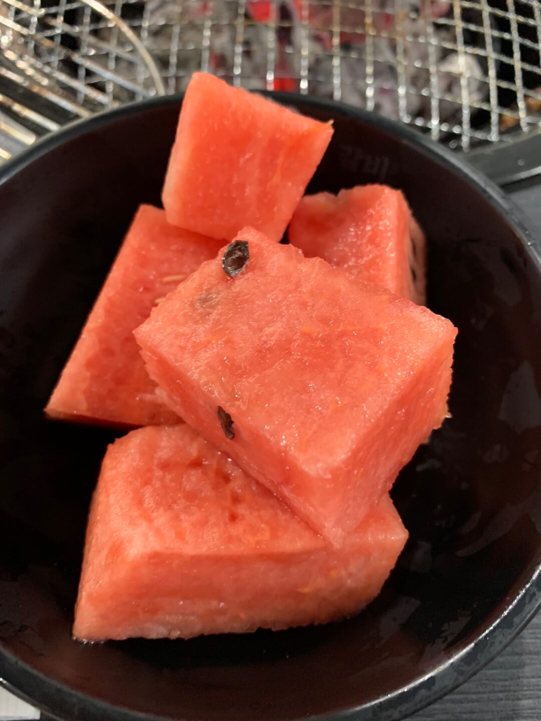 놀부항아리갈비수박