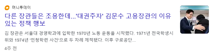 김문수 관련주