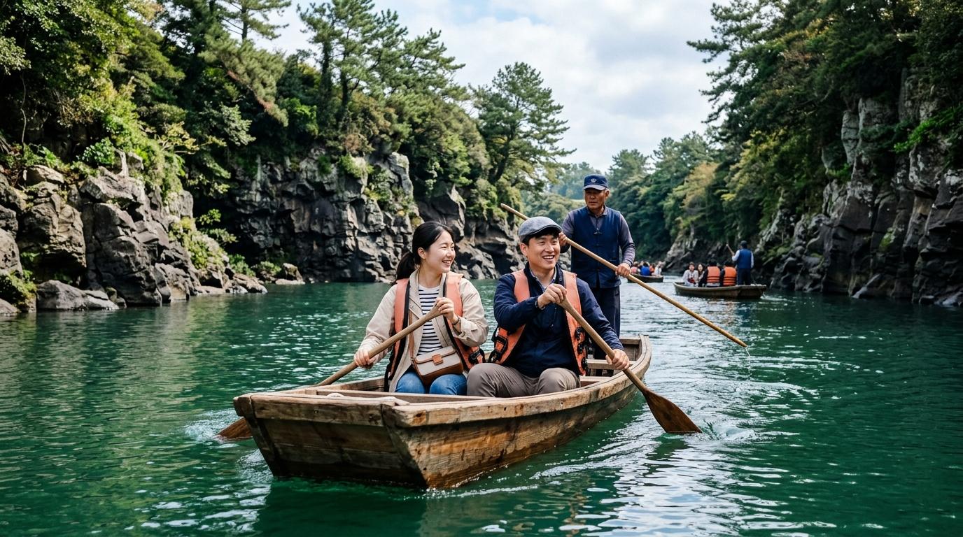제주 서귀포 쇠소깍
