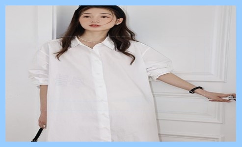 오버사이즈 셔츠 드레스 알아보자