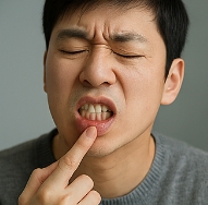 잇몸이 붓고 아플 때