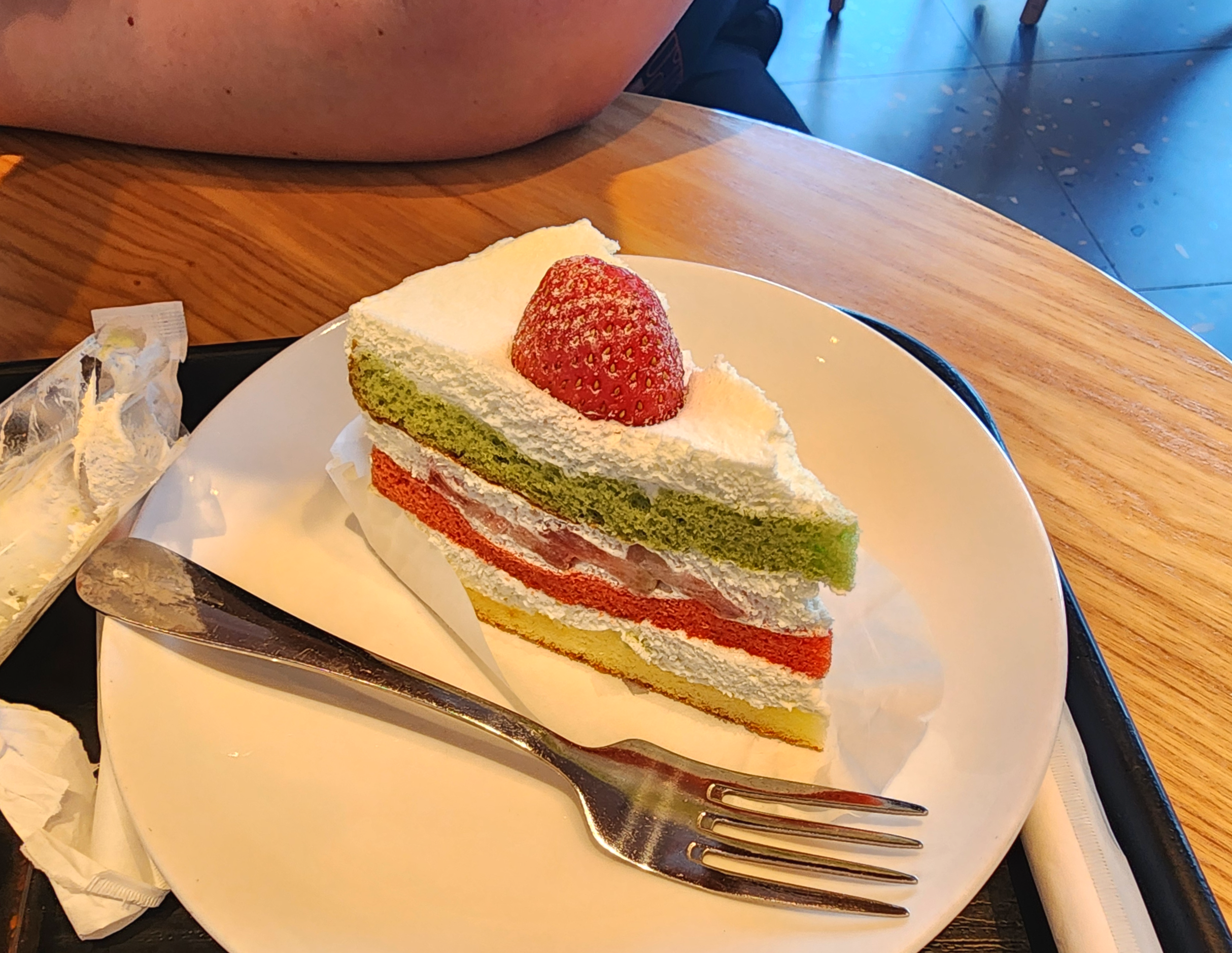 스타벅스과일생크림케이크