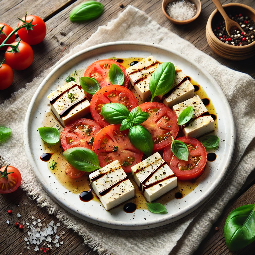 두부 카프레제 샐러드 🧀🍅