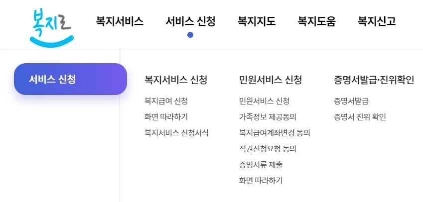 차상위계층-확인서-발급방법
