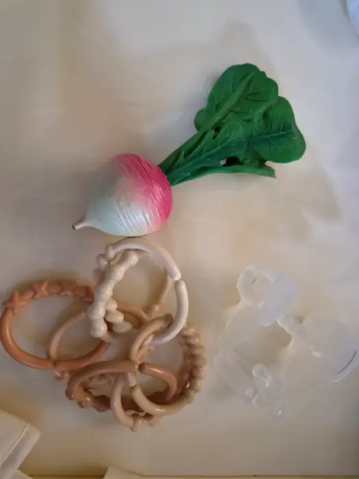 치발기, 말랑한 장난감