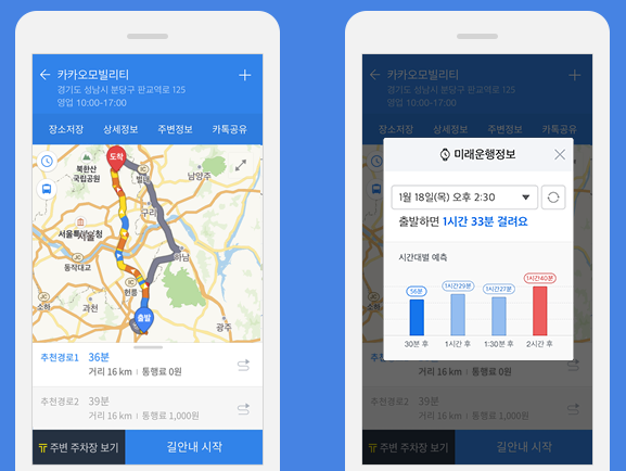 추천 내비 어플 - 카카오내비