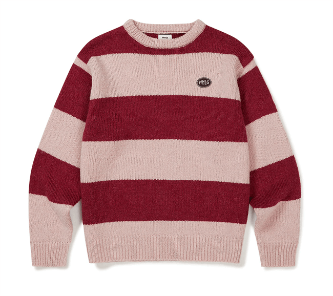 MMLG 스트라이프 니트