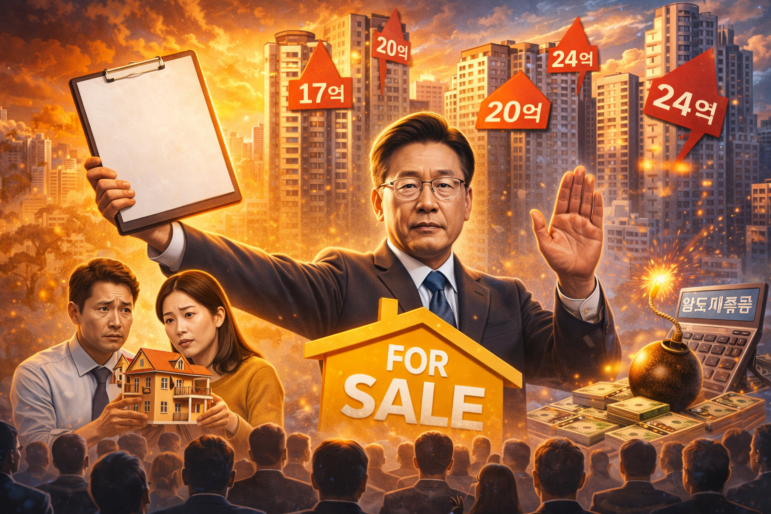 이재명 정부 부동산 (다주택자 규제, 양도세 중과, 핵심지 집값)