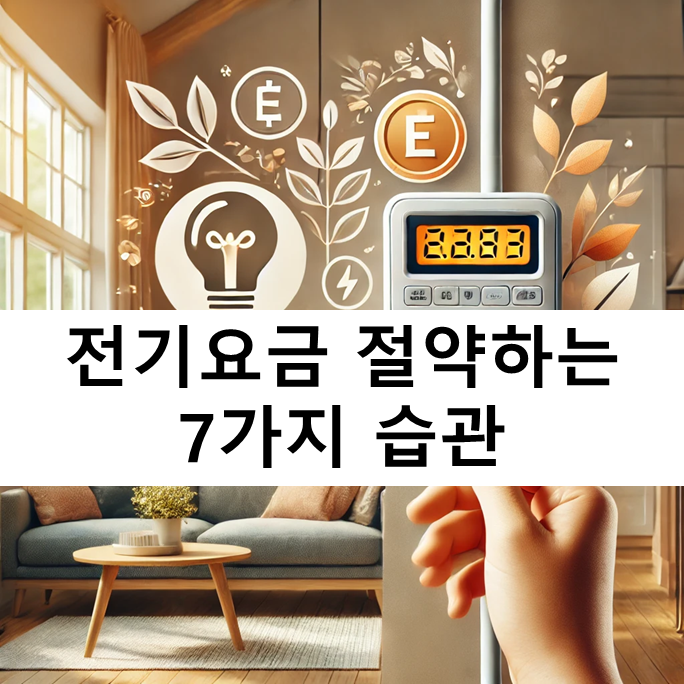 전기요금 절약하는 방법