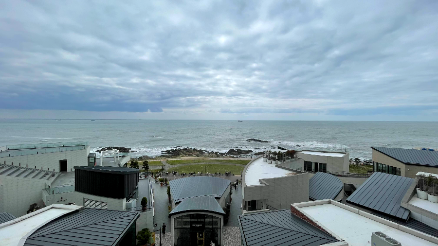 기장 아난티 앳 부산 코브 숙소 아침전경2