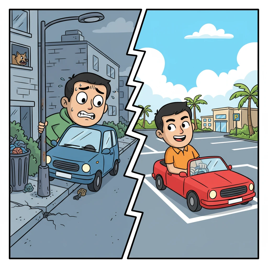 신길온천역 환승공영주차장 일일 주차권..