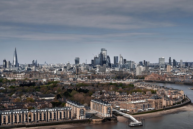 city of London, landscape image